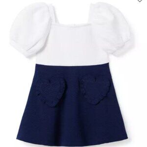 QUILTED HEART POCKET DRESS